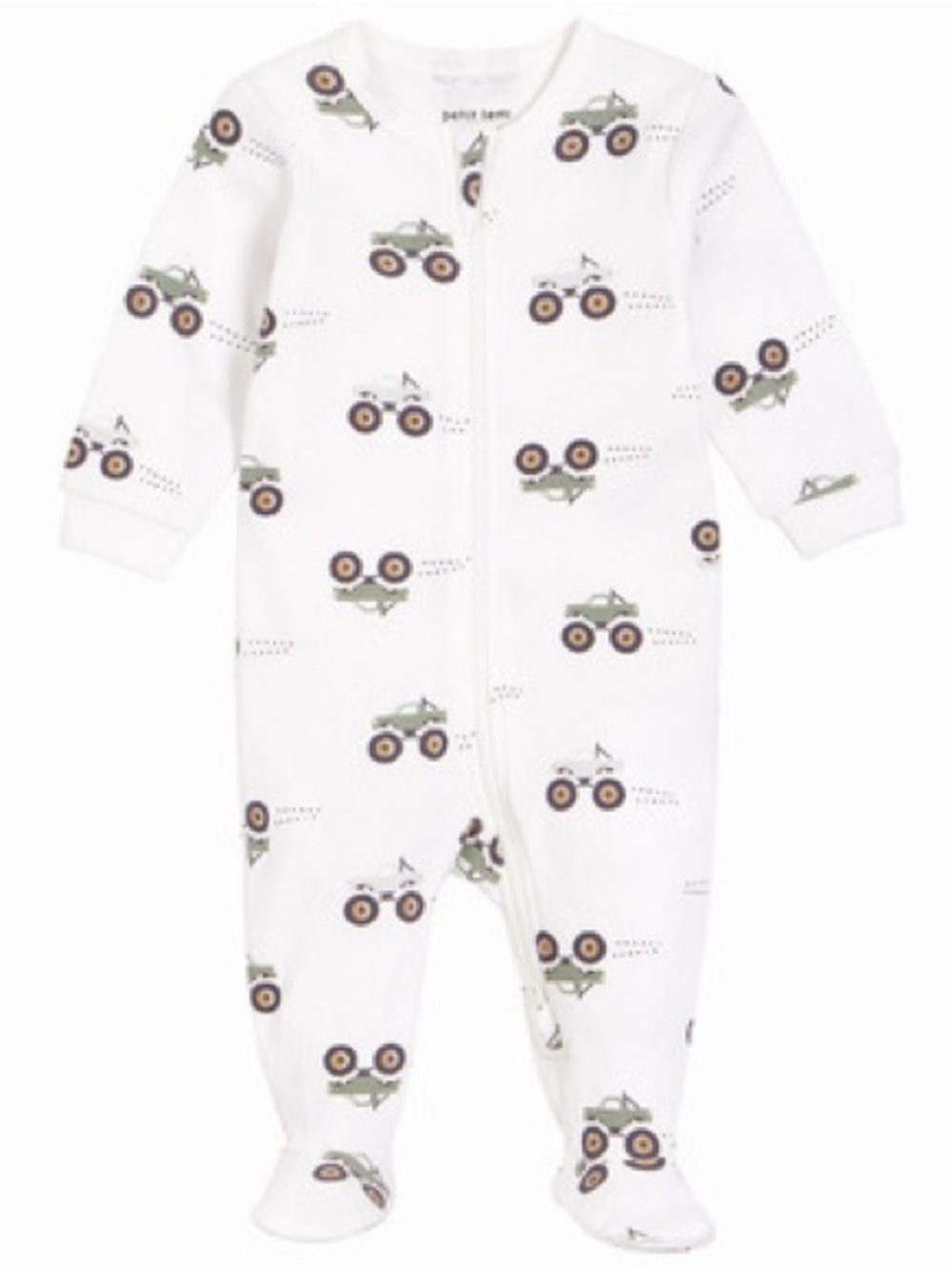 Monster Truck Print Sleeper | Petit Lem